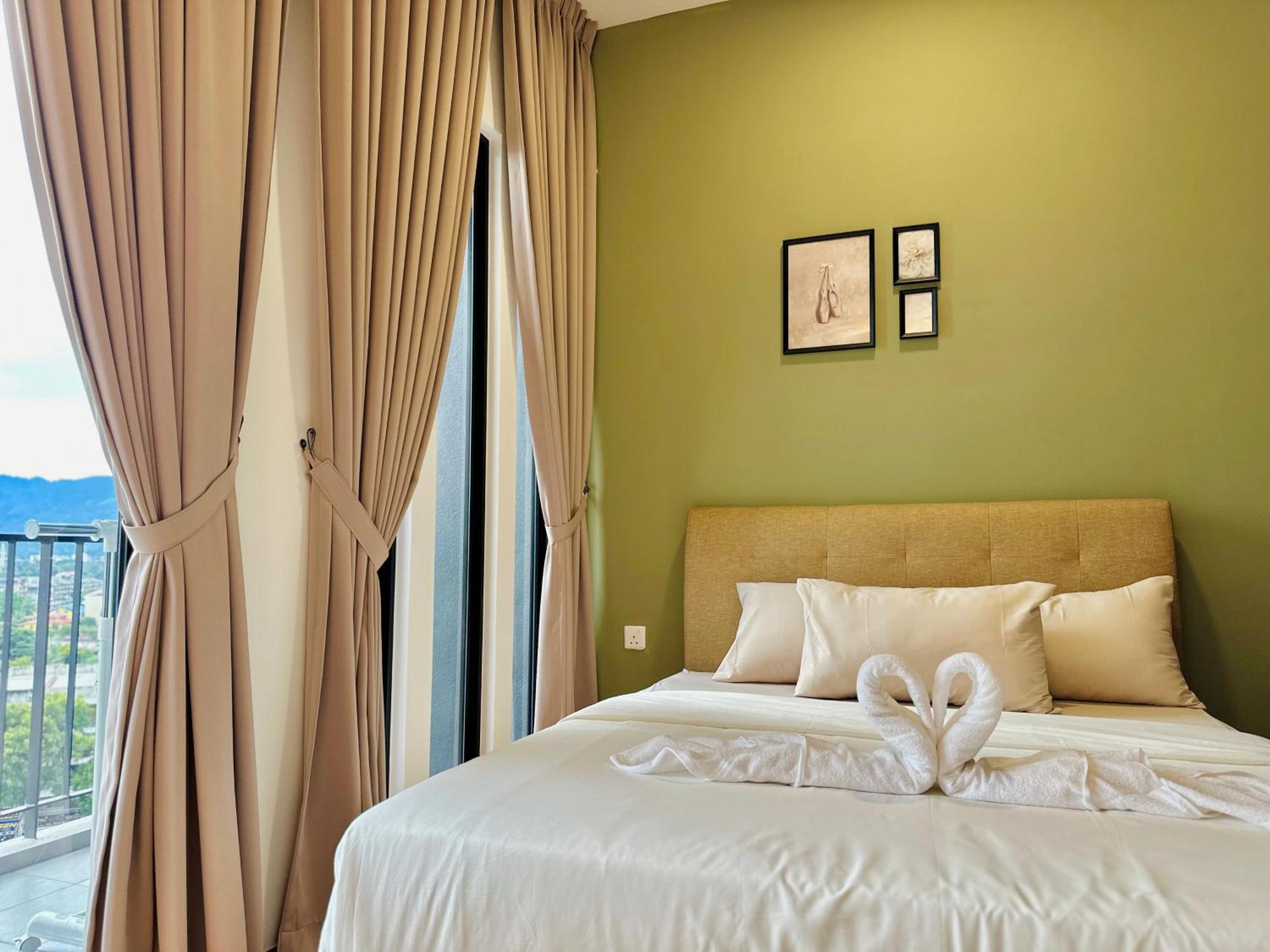 2Br Luxury Rooftop Swimming Pook Homestay@Georgetown@10Pax - 无敌美景两房民宿 Kültér fotó