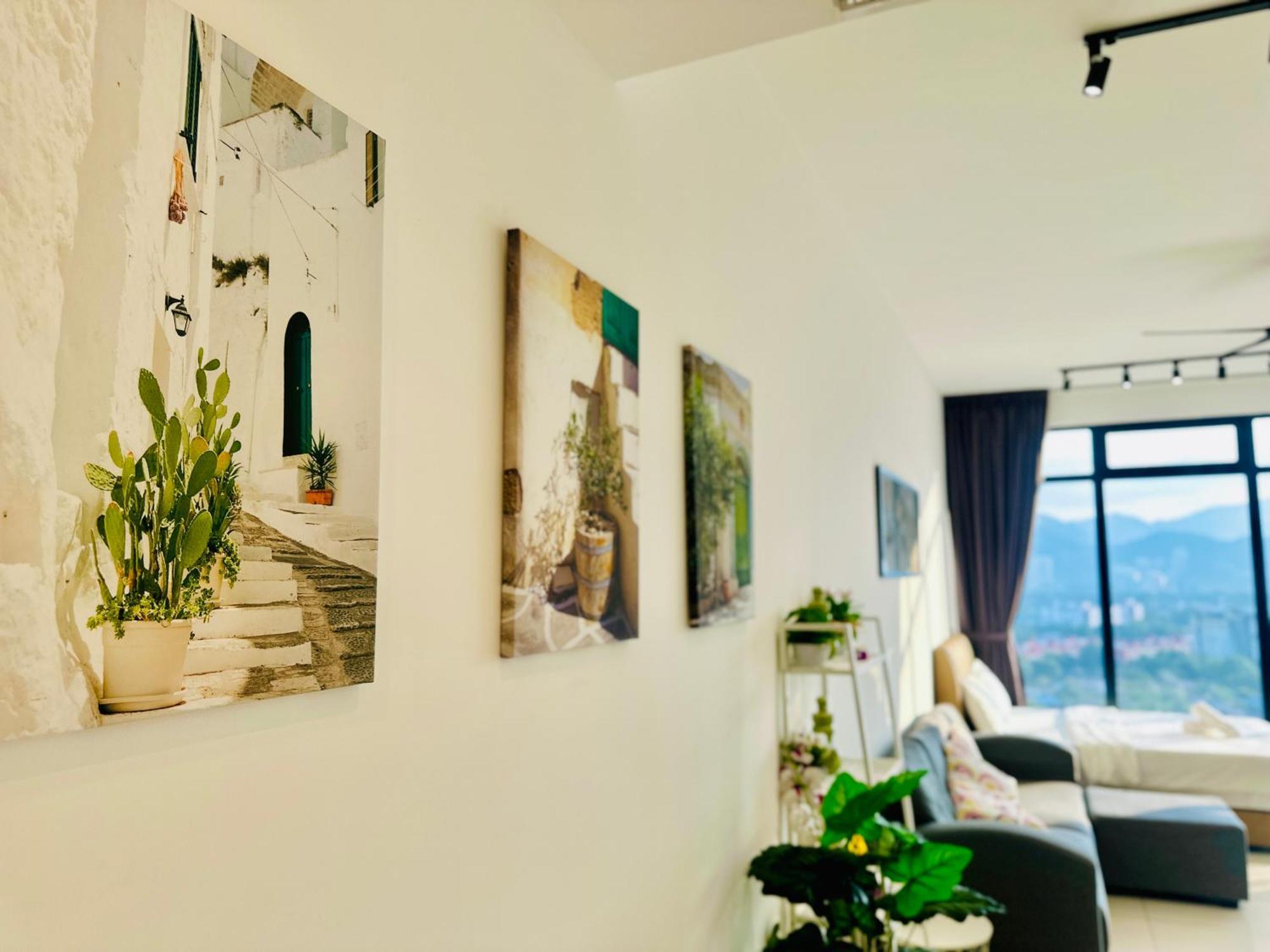 2Br Luxury Rooftop Swimming Pook Homestay@Georgetown@10Pax - 无敌美景两房民宿 Kültér fotó