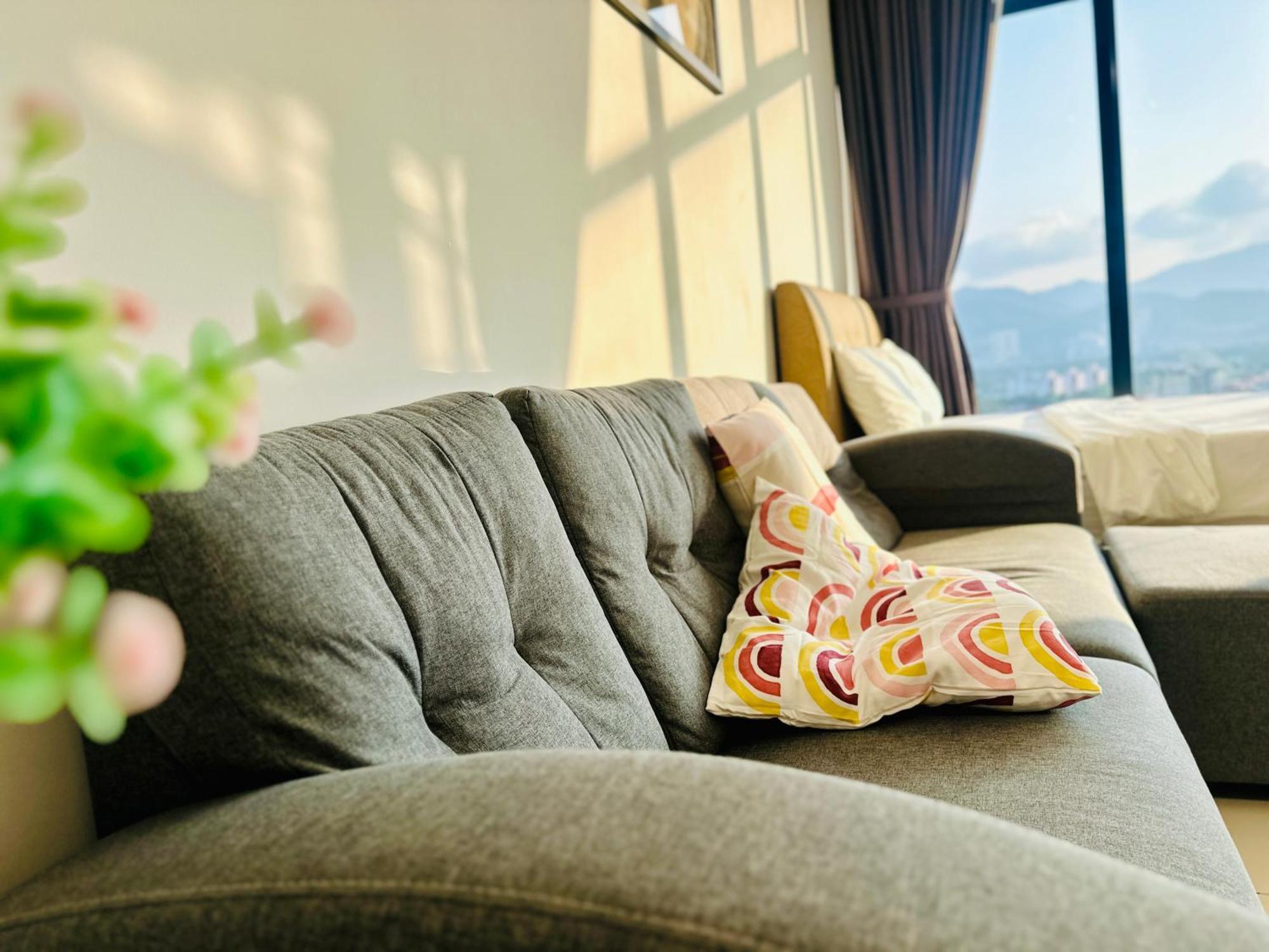 2Br Luxury Rooftop Swimming Pook Homestay@Georgetown@10Pax - 无敌美景两房民宿 Kültér fotó